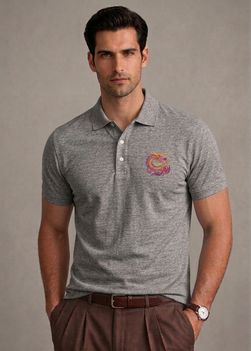 Men's Dragon Polo