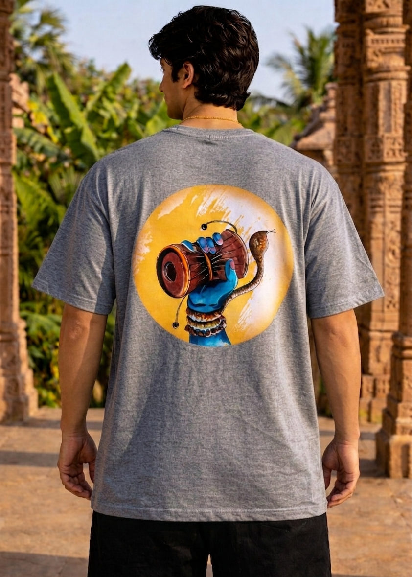 Men's Rudra Hasta Oversized Standard Tee