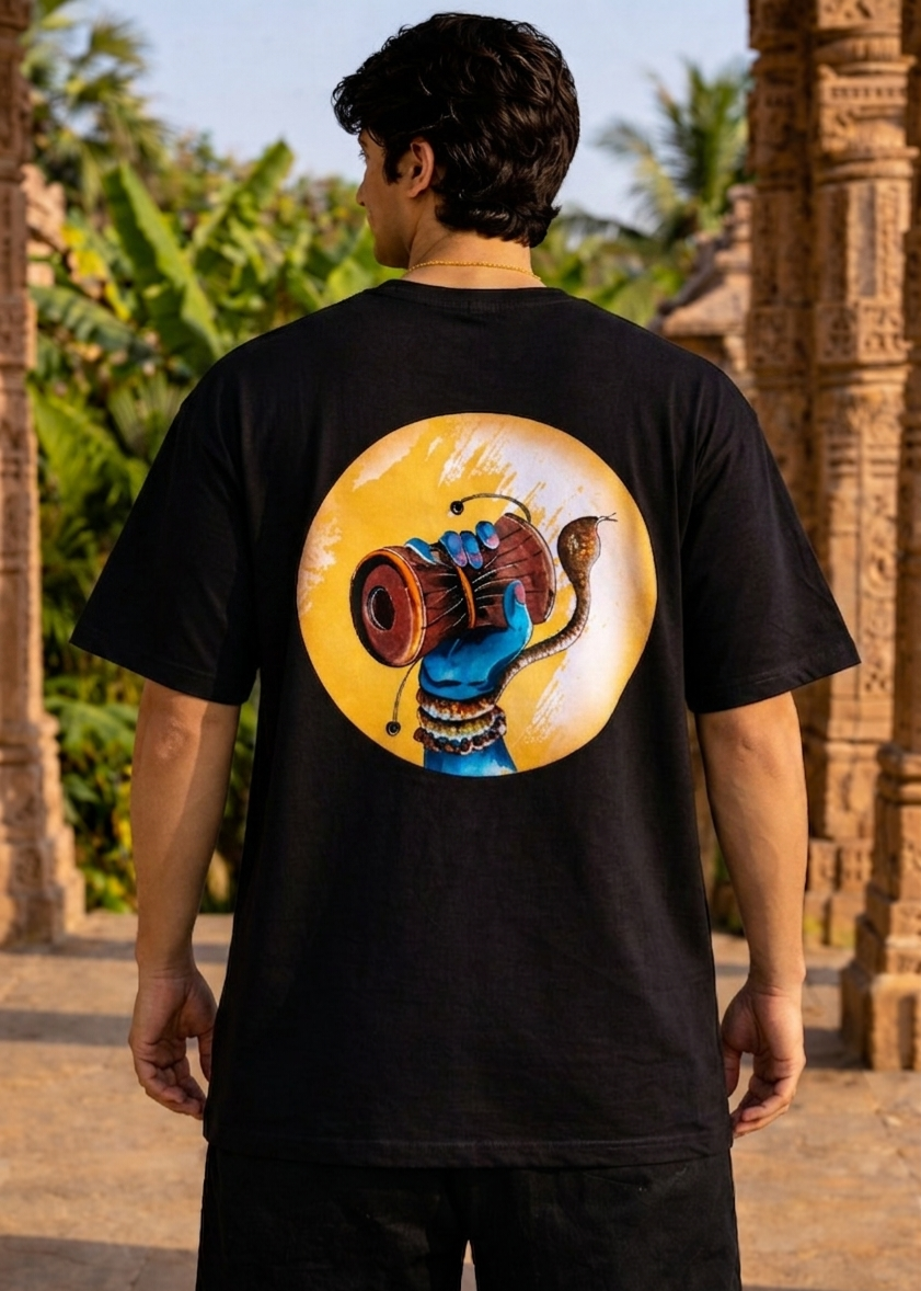 Men's Rudra Hasta Oversized Standard Tee