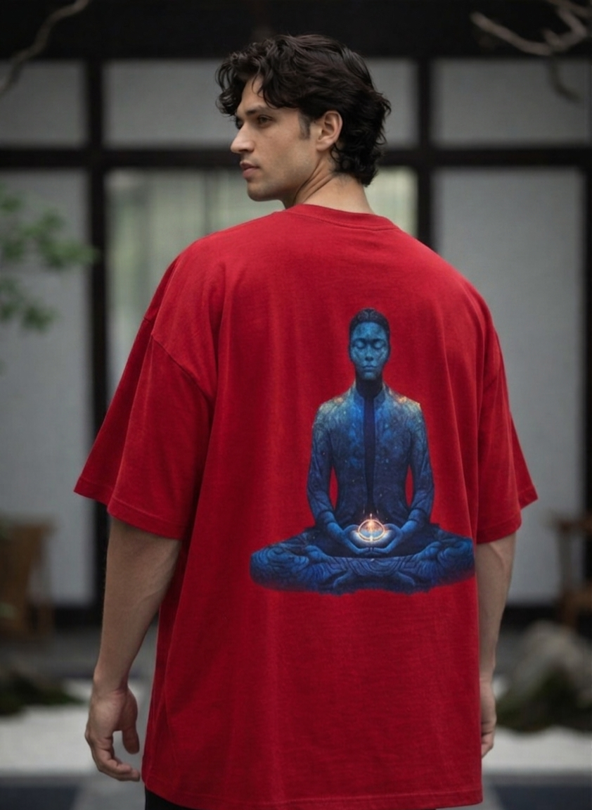 Men's Meditation Oversized Tee