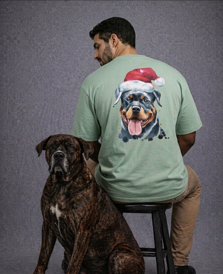 Men's Dog Lover Terry Oversized Tee