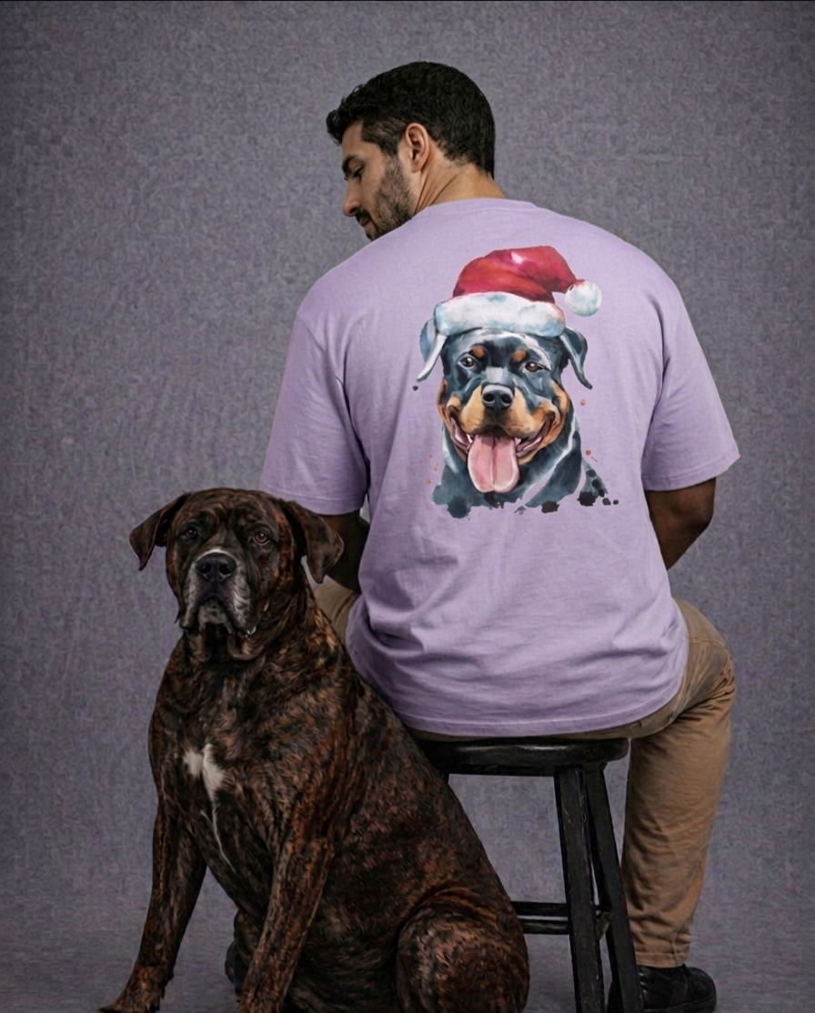 Men's Dog Lover Terry Oversized Tee