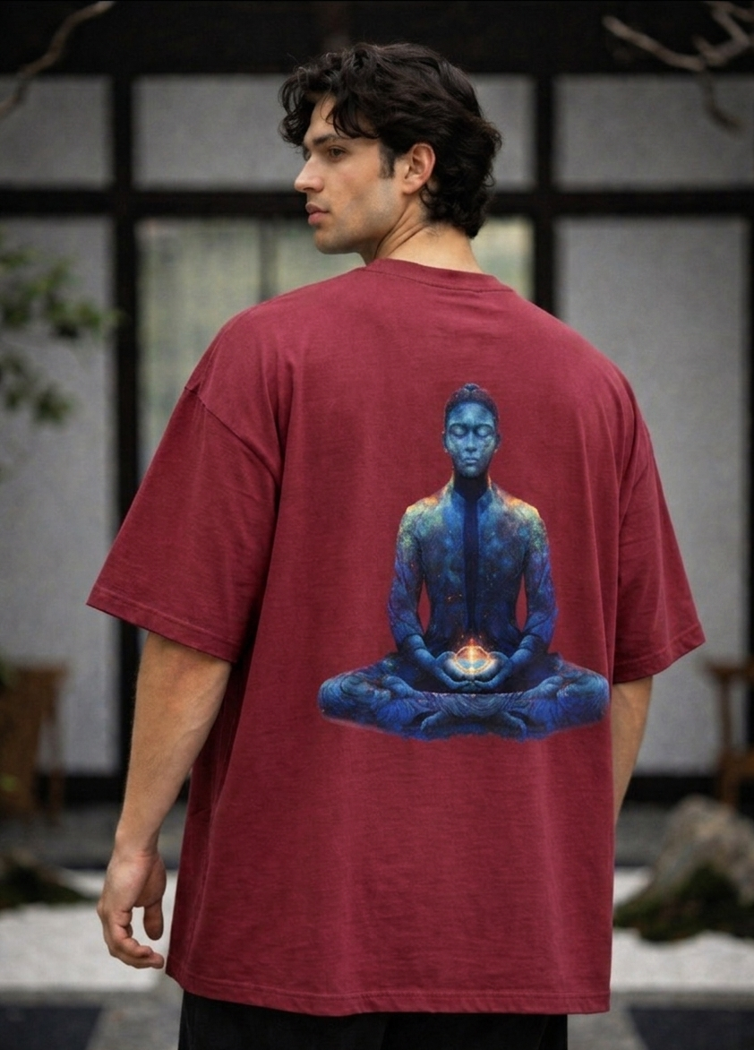 Men's Meditation Oversized Tee