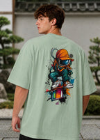 Men's Robotic Man Oversized Tee