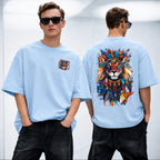 Men's Abstract Lion Oversized Tee