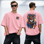 Men's Abstract Lion Oversized Tee