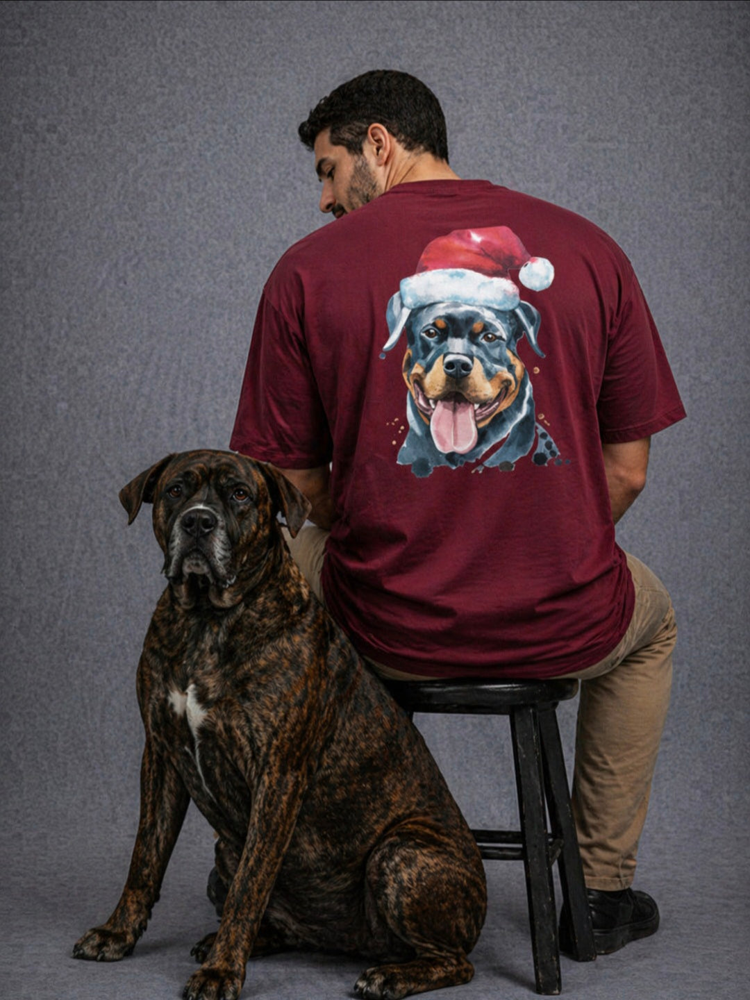 Men's Dog Lover Terry Oversized Tee