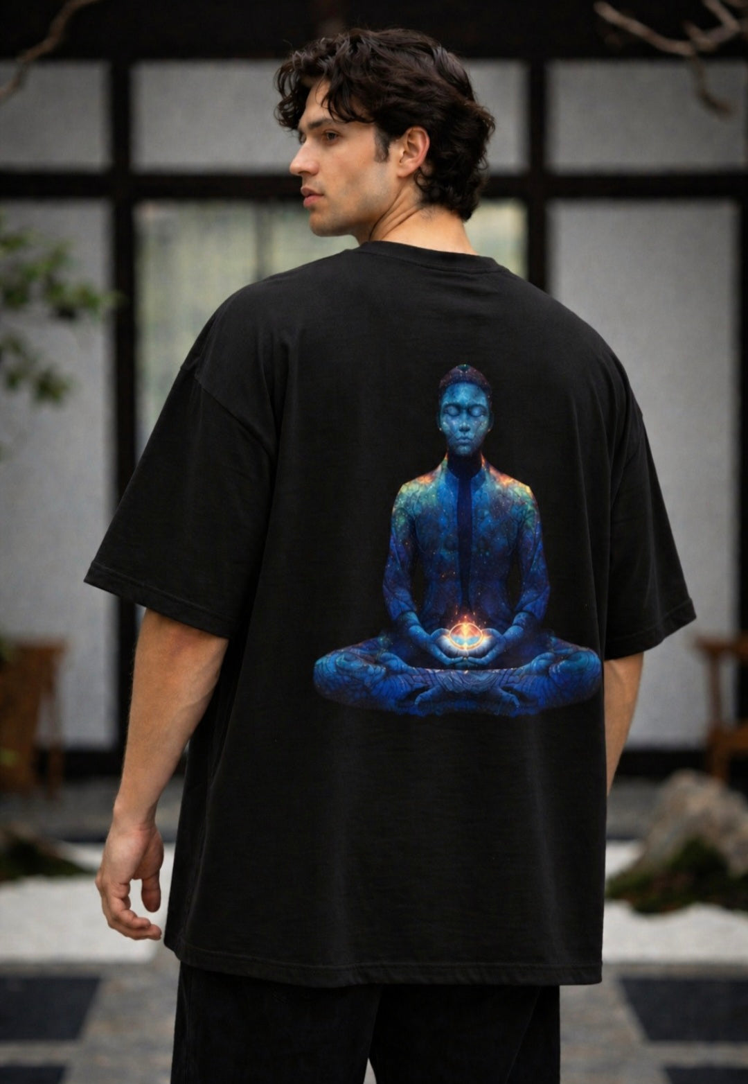 Men's Meditation Oversized Tee