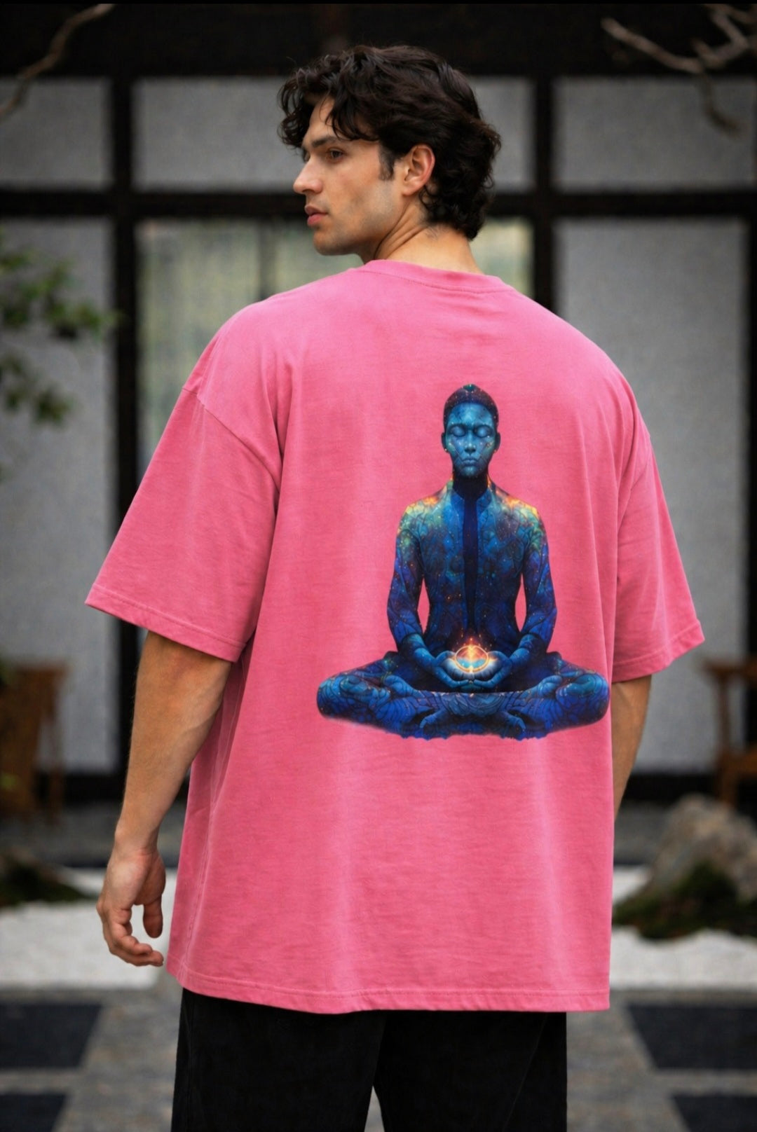 Men's Meditation Oversized Tee