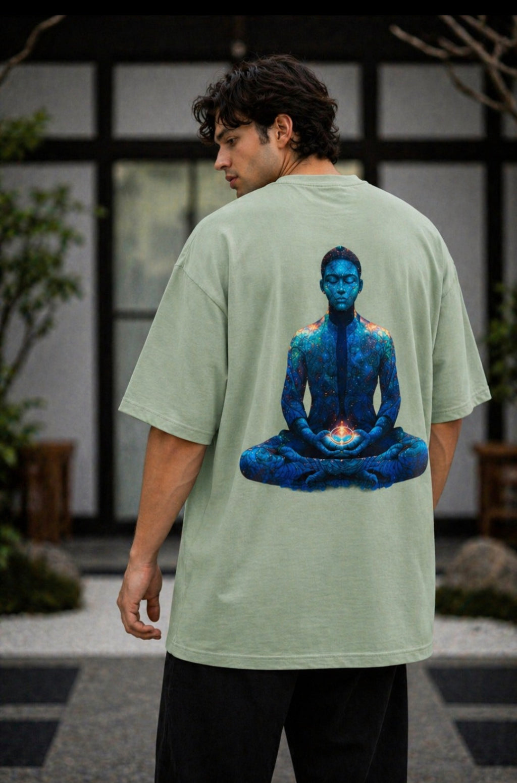 Men's Meditation Oversized Tee