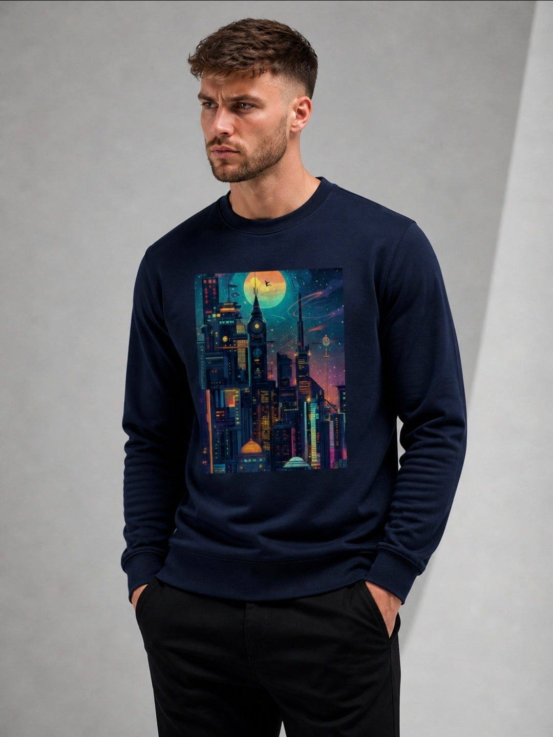 Men's Cityview Oversized Sweatshirt