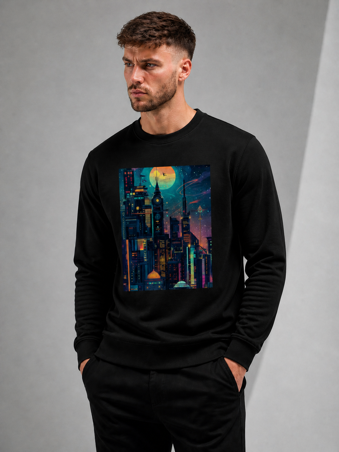 Men's Cityview Oversized Sweatshirt