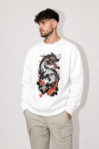Men's Dragon Oversized Sweatshirt