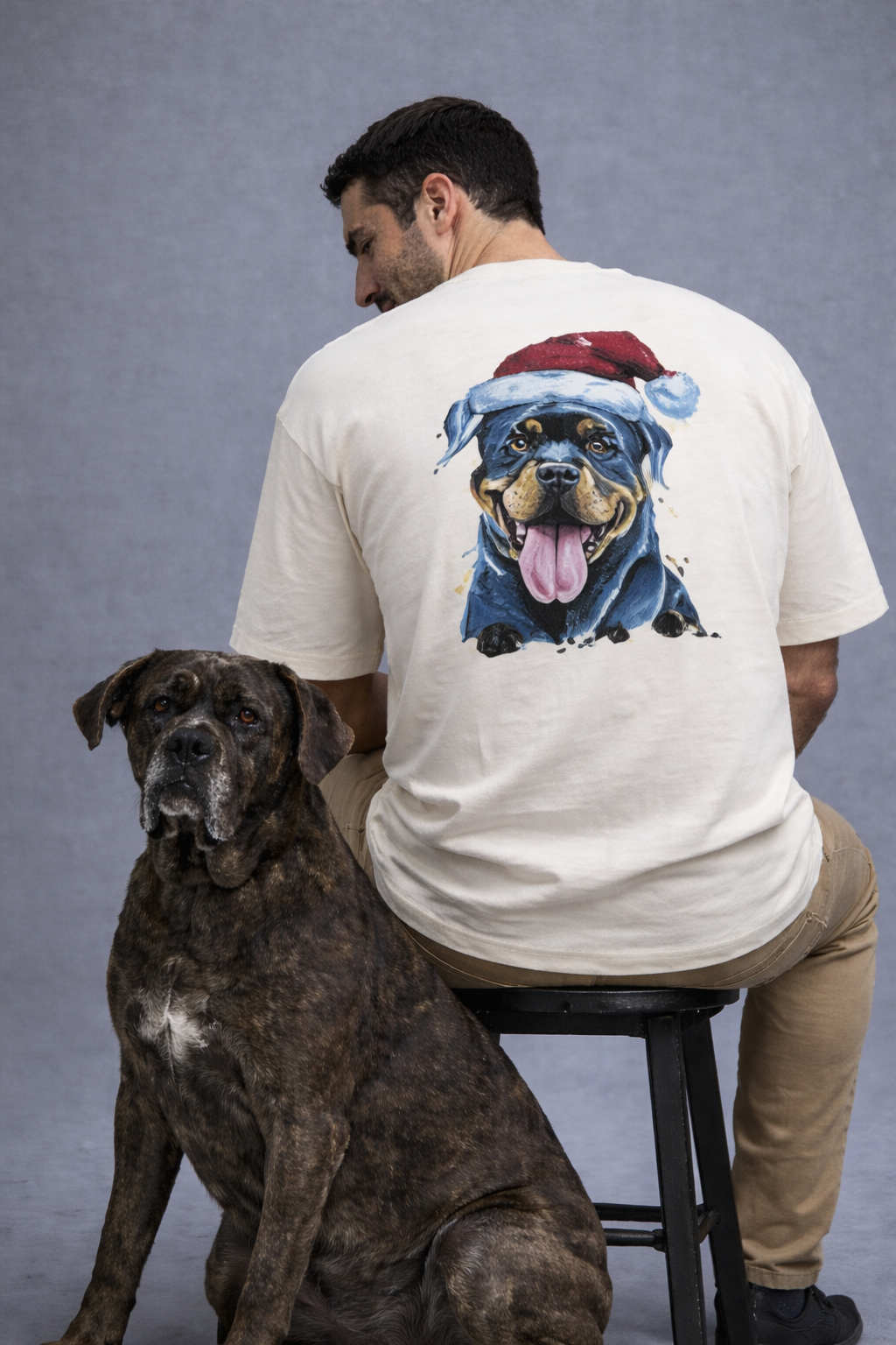 Men's Dog Lover Terry Oversized Tee