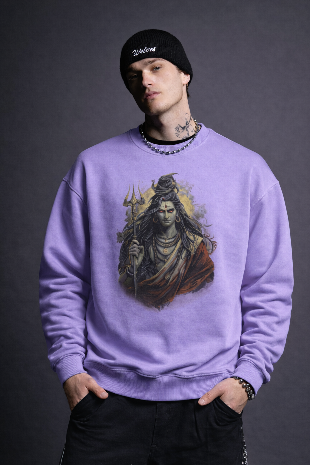 Men's Mahadeva Oversized Sweatshirt