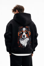 Men's Music Dog Oversized Hoodie