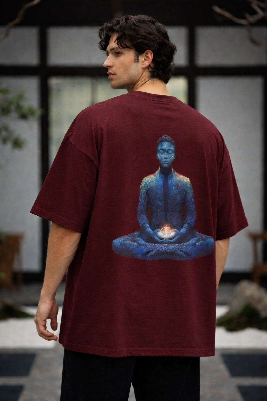 Men's Meditation Oversized Tee