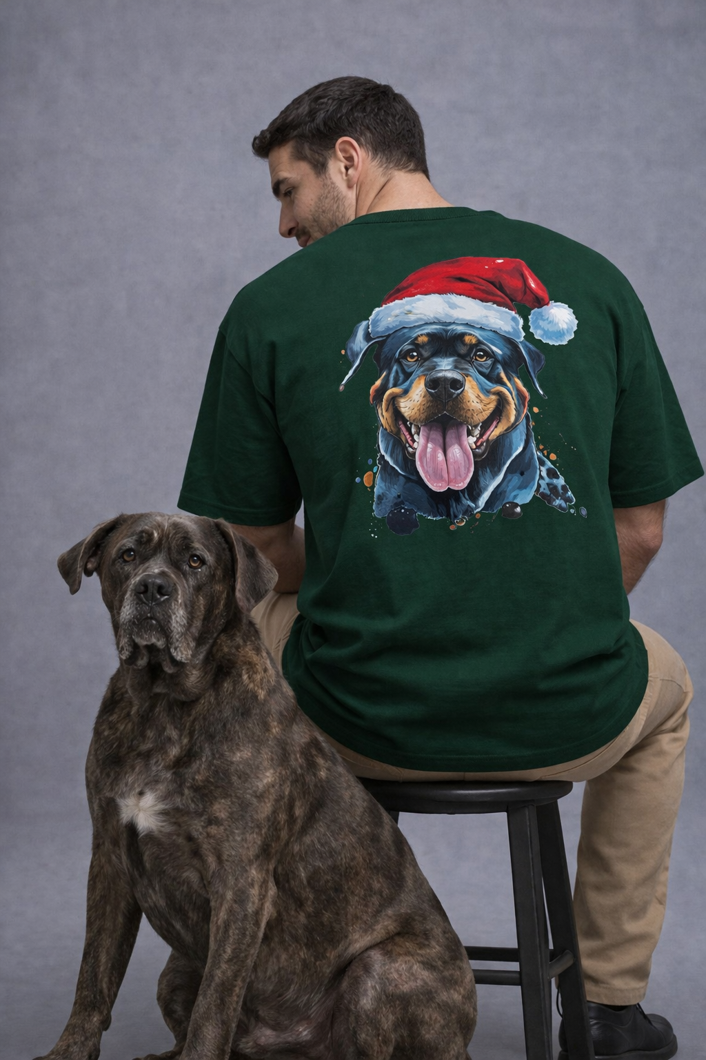 Men's Dog Lover Terry Oversized Tee