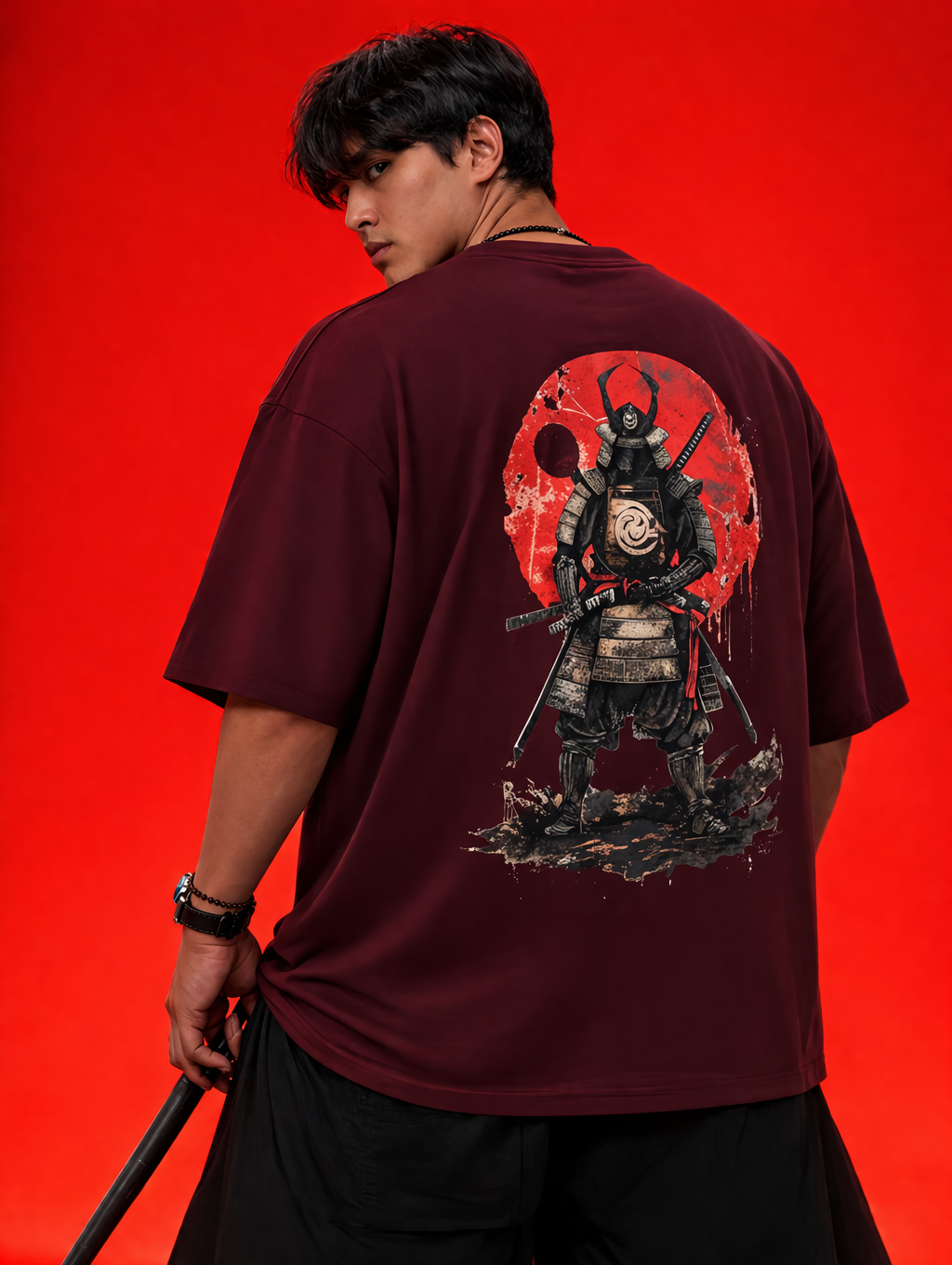 Men's Samurai Terry Oversized Tee