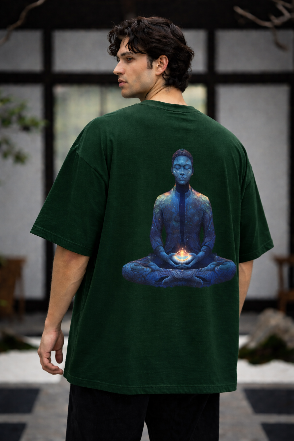 Men's Meditation Oversized Tee
