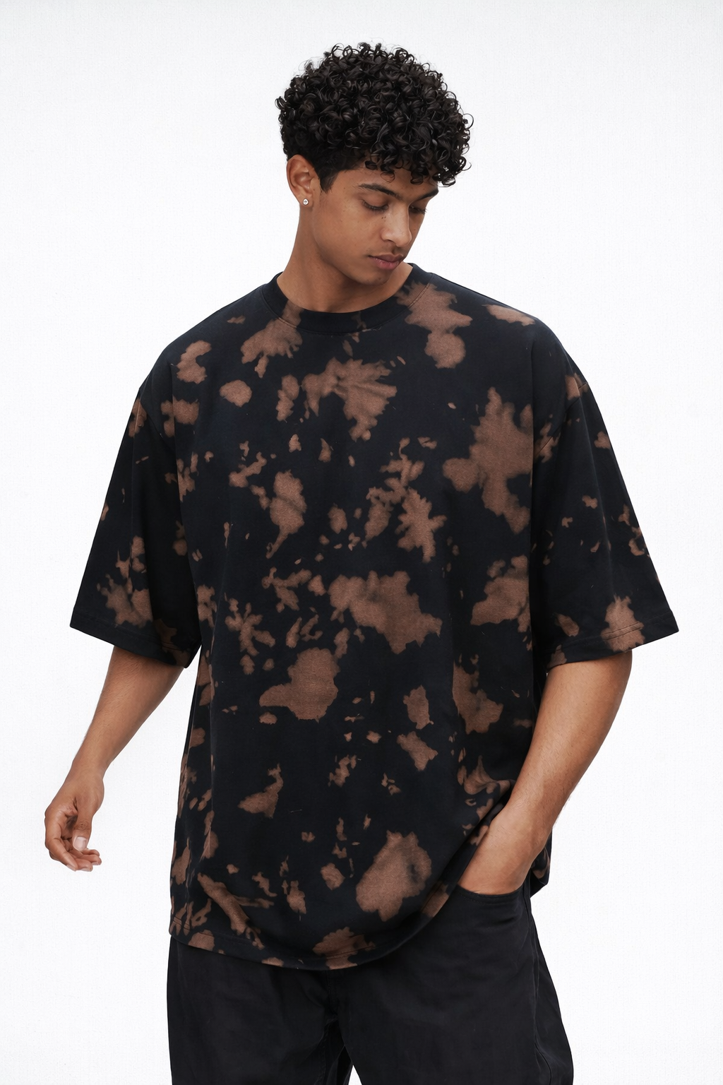 Men's Tie Dye Oversized Tee