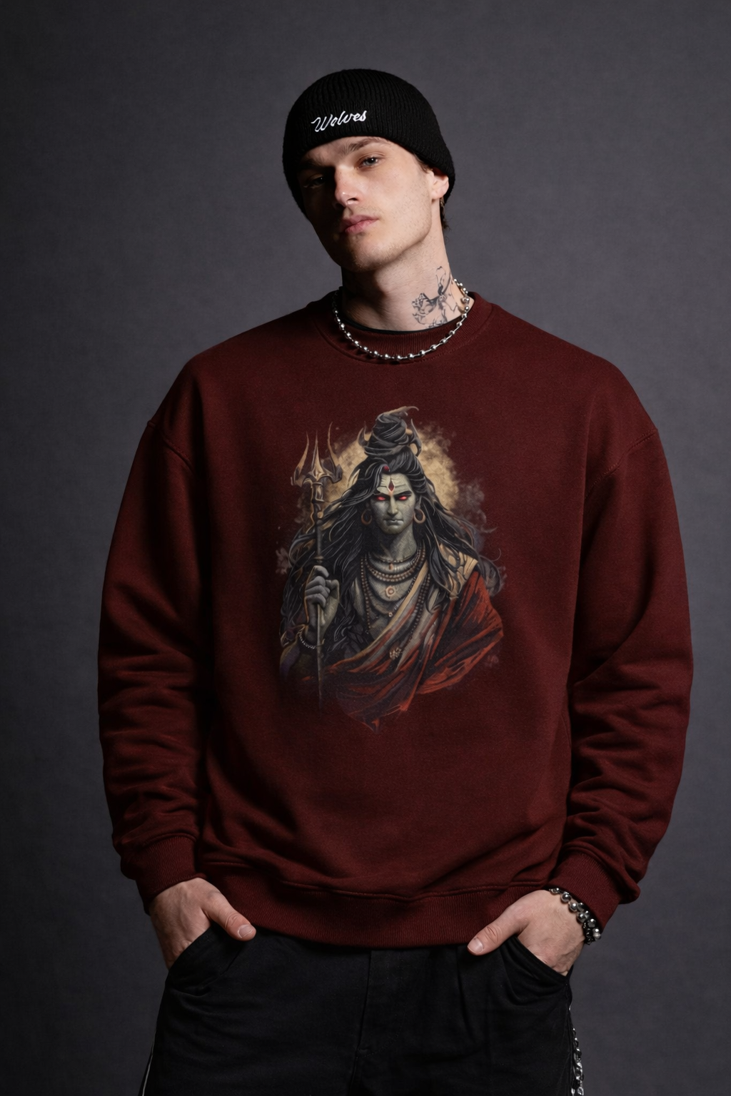 Men's Mahadeva Oversized Sweatshirt