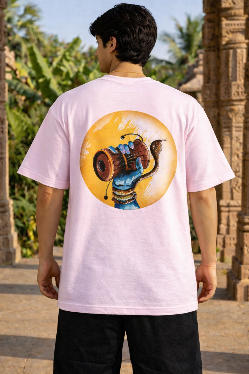 Men's Rudra Hasta Oversized Standard Tee