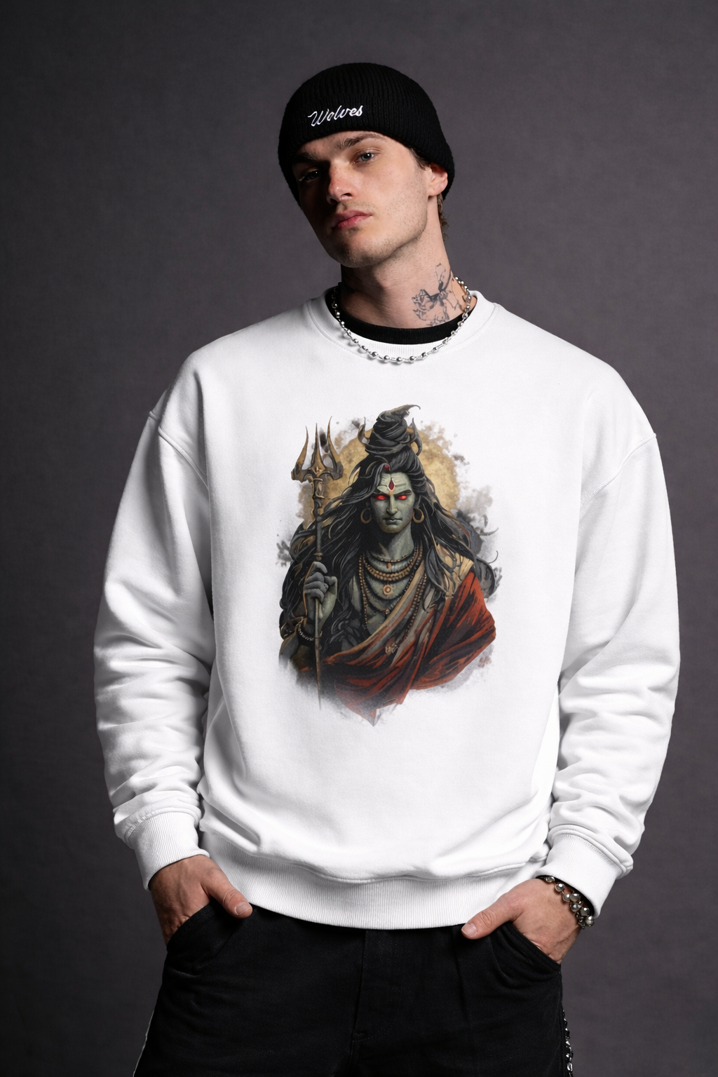 Men's Mahadeva Oversized Sweatshirt