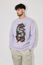 Men's Dragon Oversized Sweatshirt