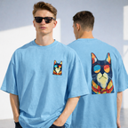 Men's Cat Swag Oversized Tee