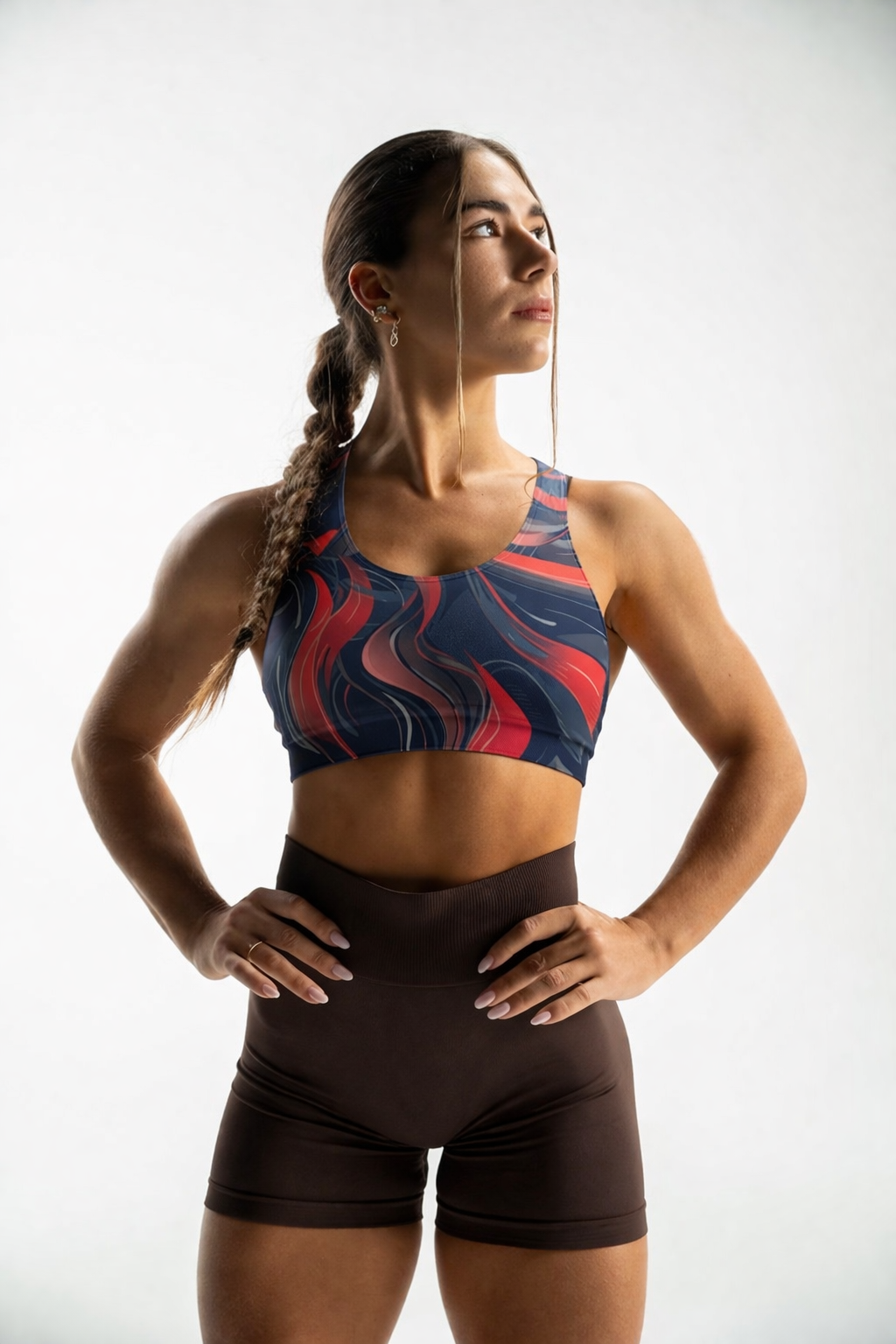 Women's Electric Drift Sports Bra