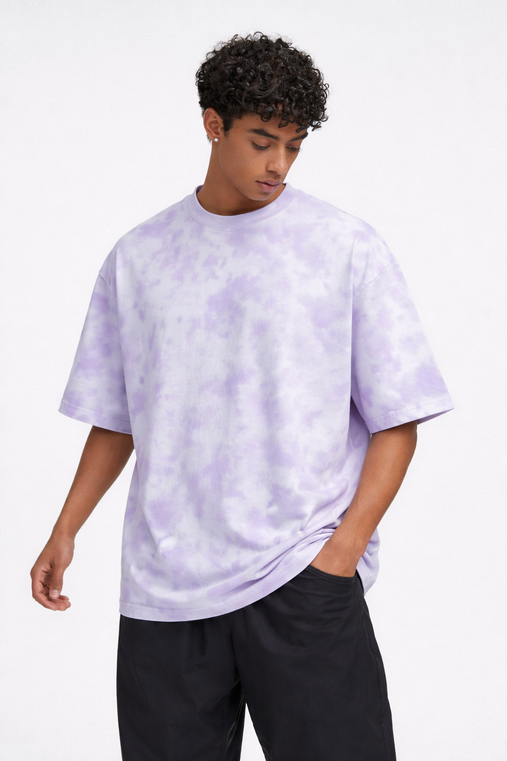 Men's Tie Dye Oversized Tee