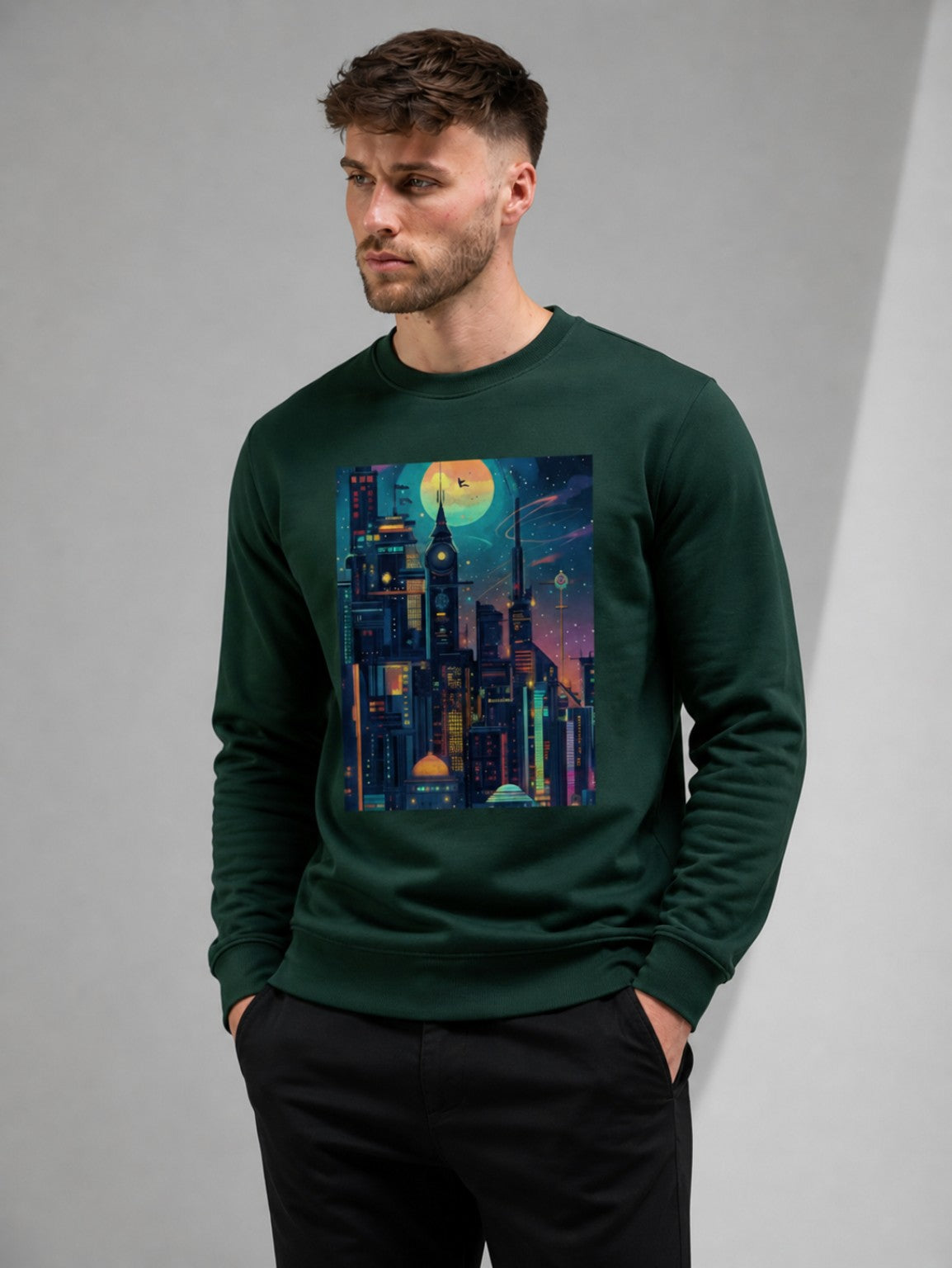 Men's Cityview Oversized Sweatshirt