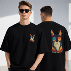 Men's Cat Swag Oversized Tee