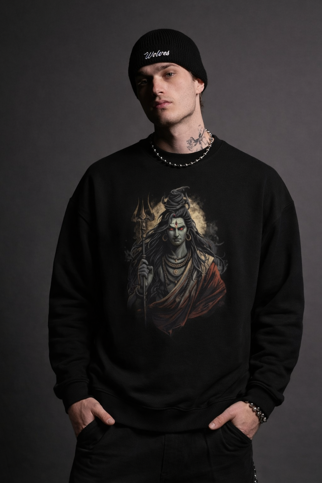 Men's Mahadeva Oversized Sweatshirt