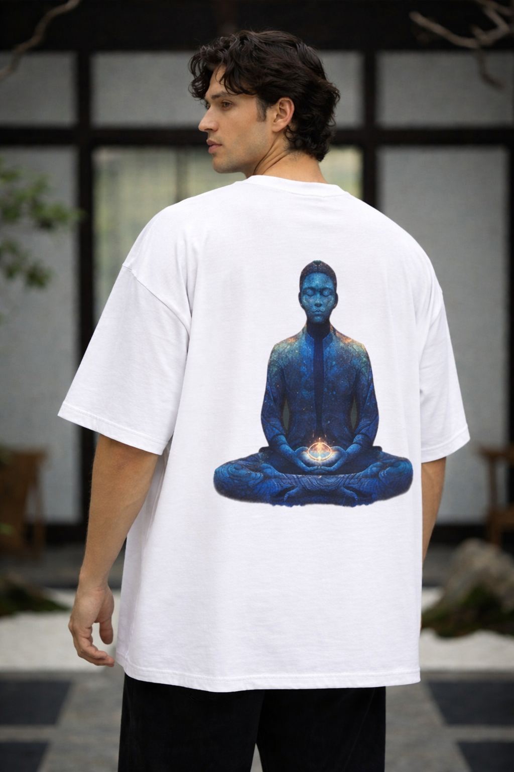 Men's Meditation Oversized Tee