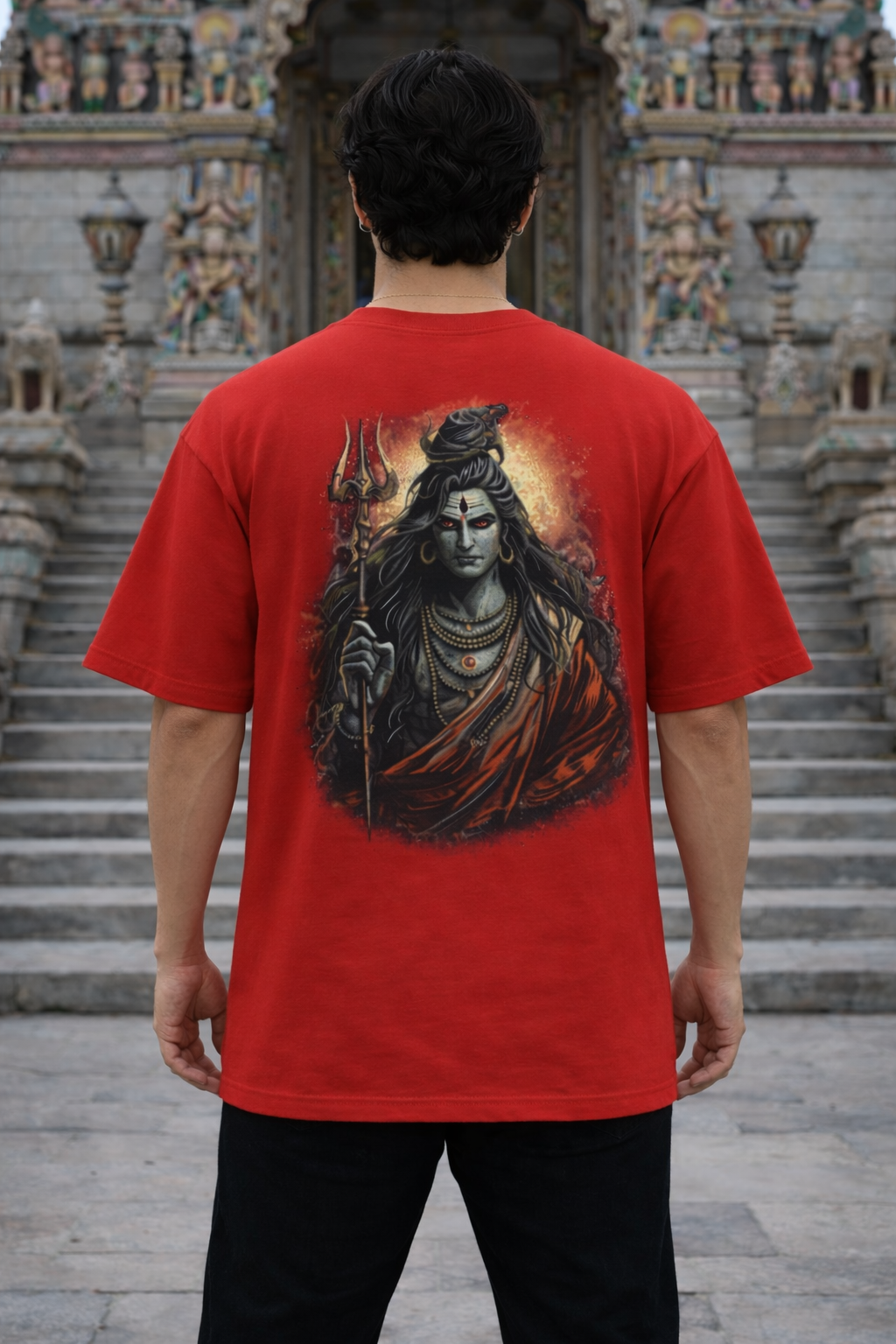 Men's Mahadeva Oversized Tee