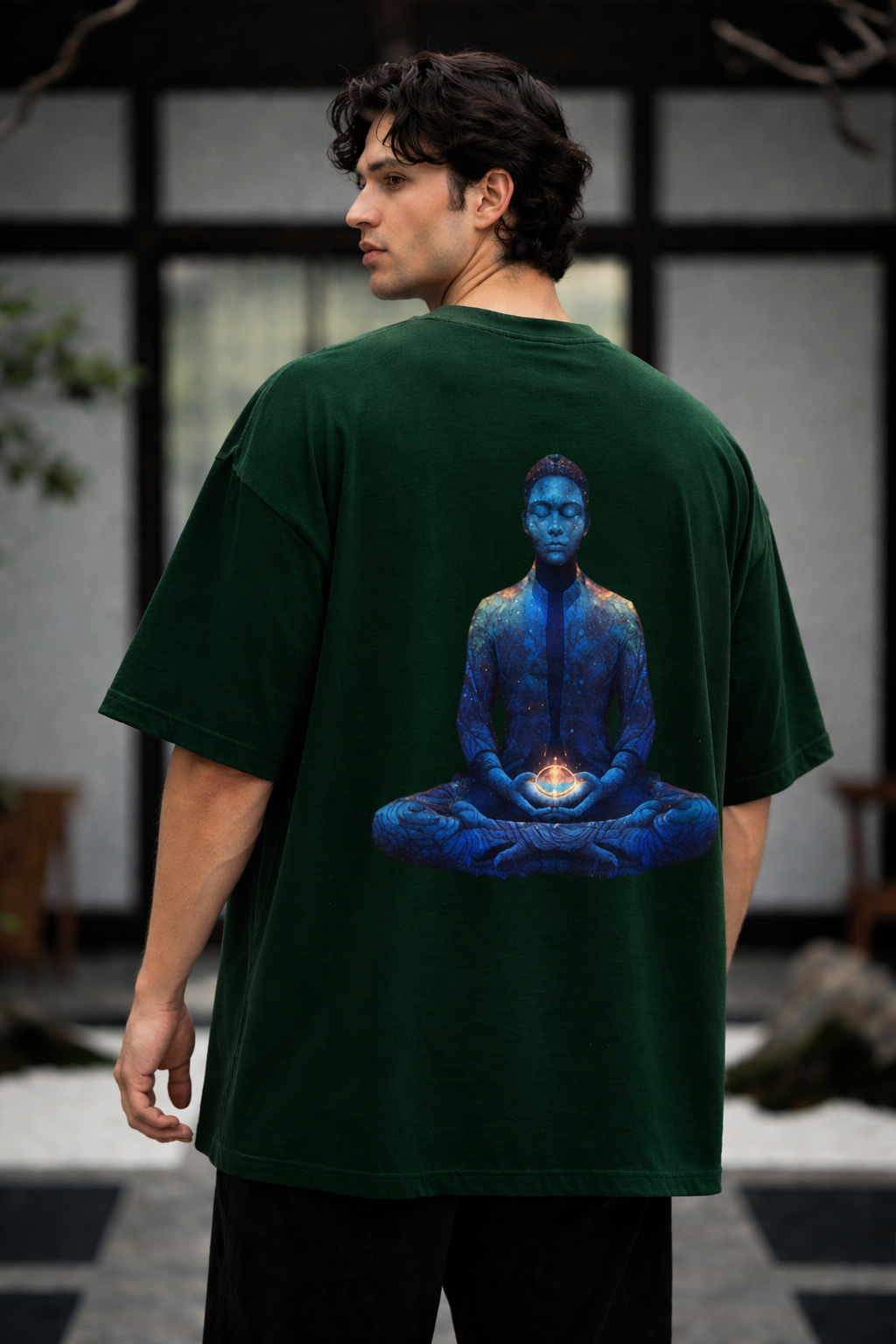 Men's Meditation Oversized Tee