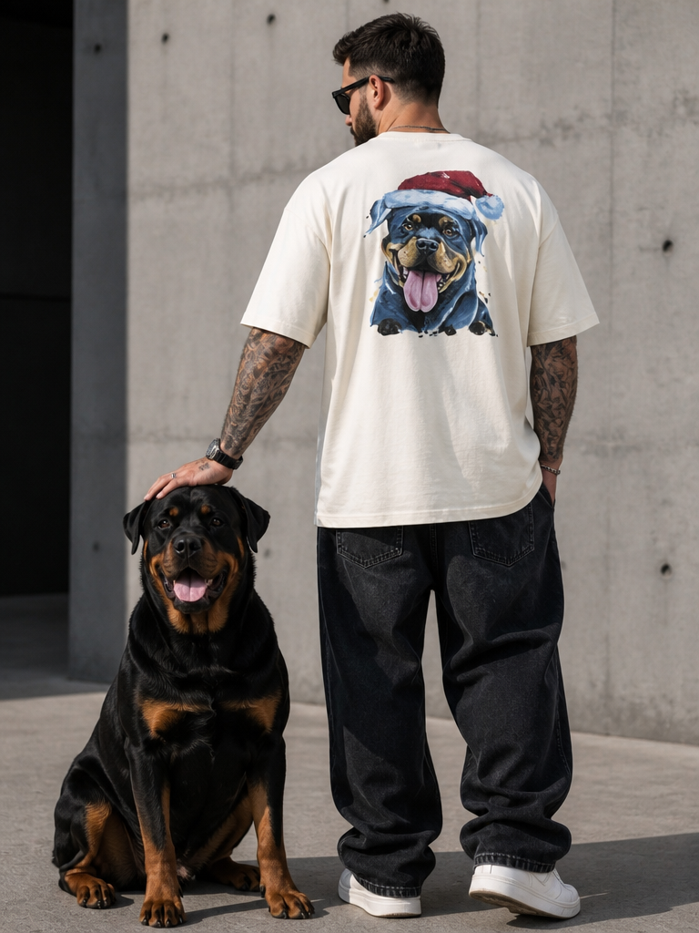 Men's Dog Lover Terry Oversized Tee
