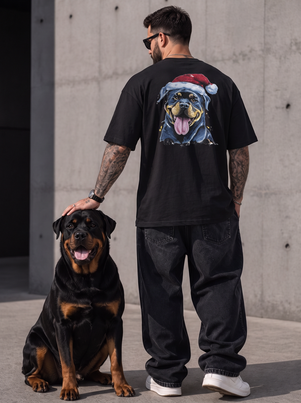 Men's Dog Lover Terry Oversized Tee
