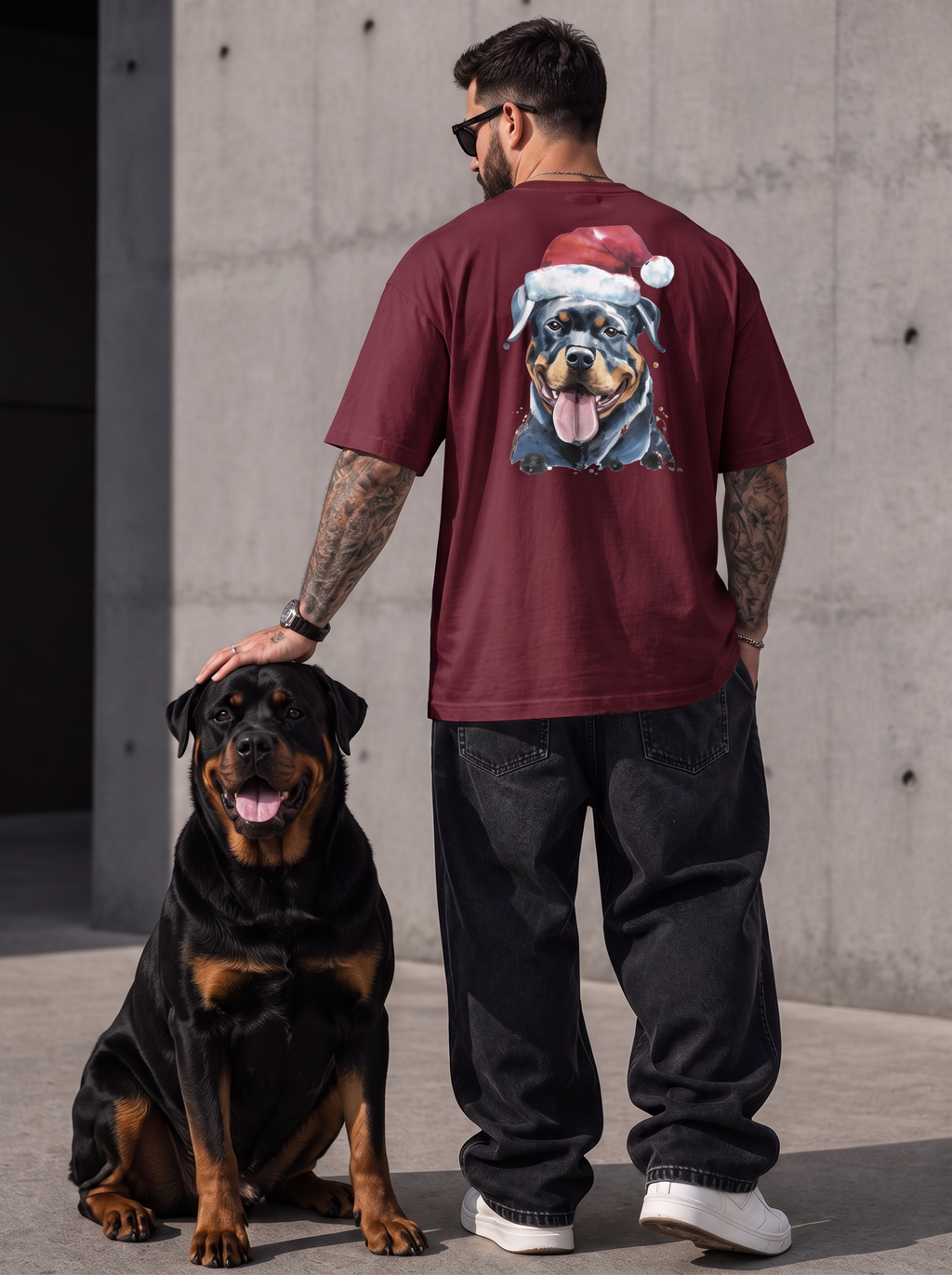 Men's Dog Lover Terry Oversized Tee