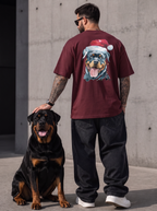 Men's Dog Lover Terry Oversized Tee