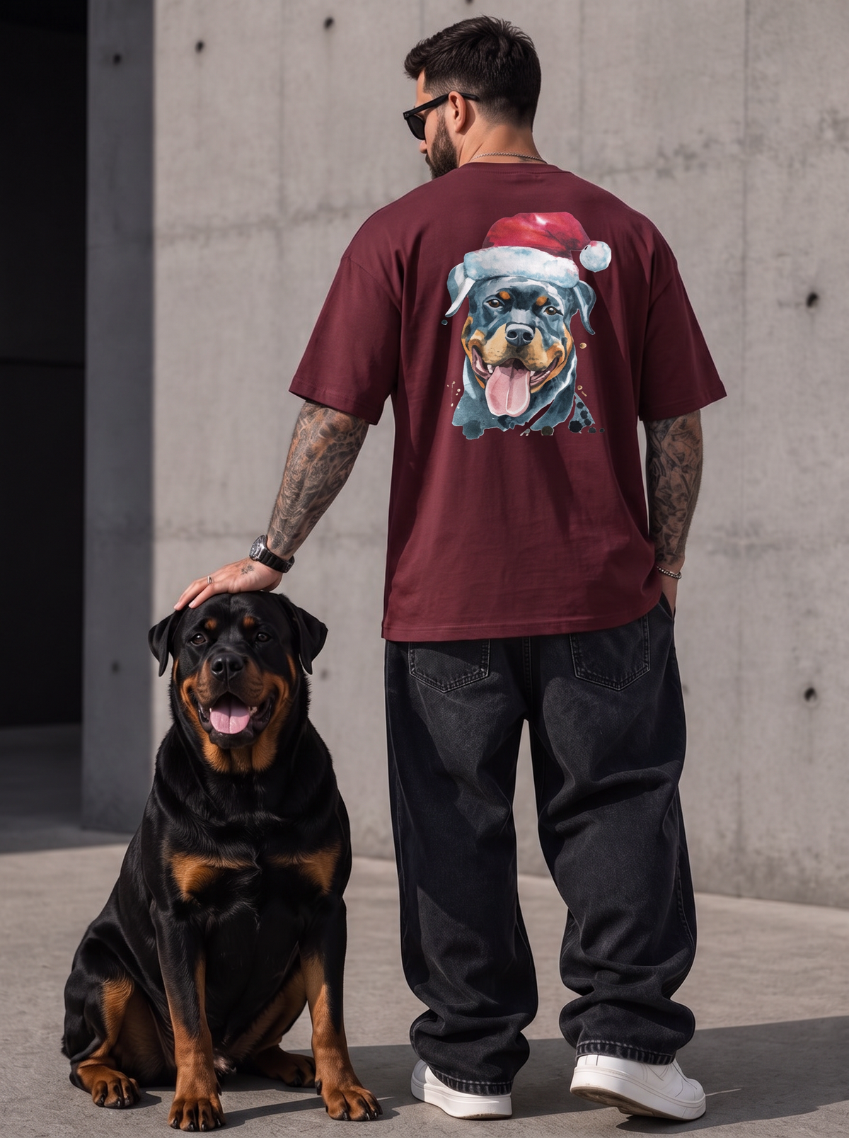 Men's Dog Lover Terry Oversized Tee
