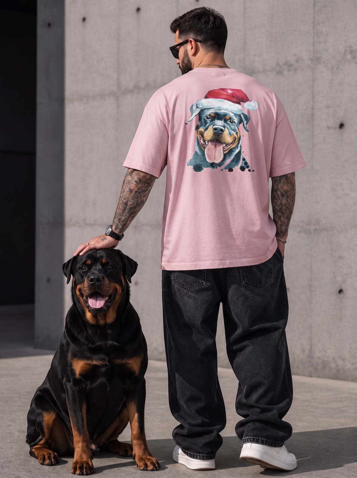 Men's Dog Lover Terry Oversized Tee