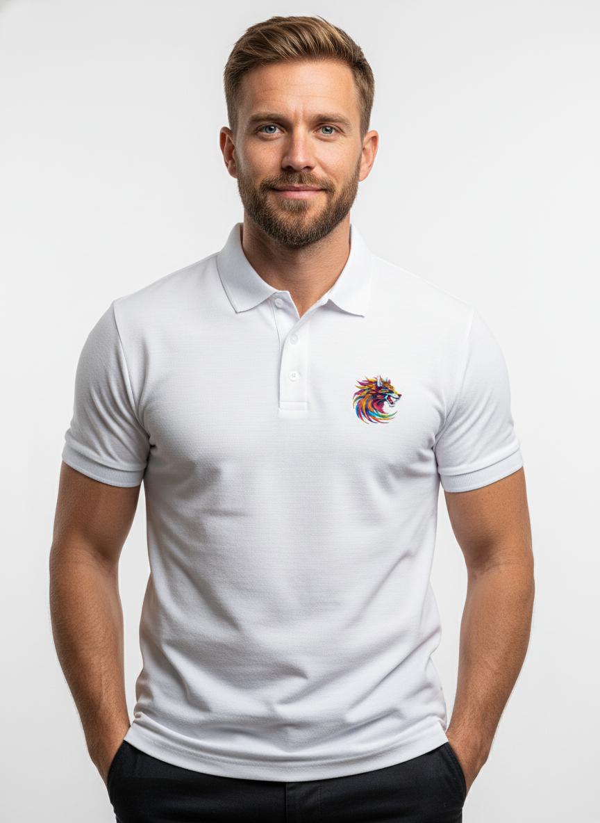 Men's Wolf Polo