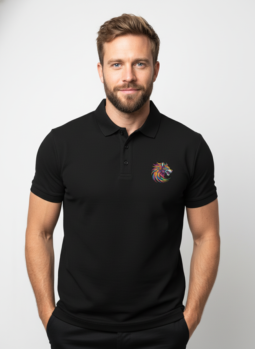 Men's Wolf Polo