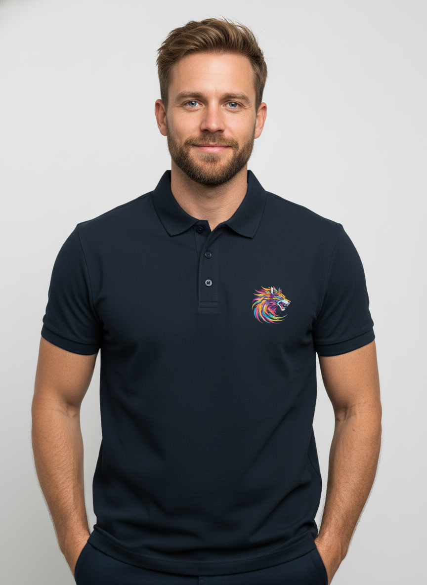 Men's Wolf Polo