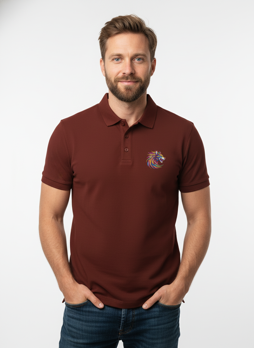 Men's Wolf Polo