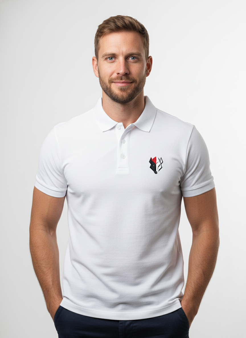 Men's  Abstract Animal Polo