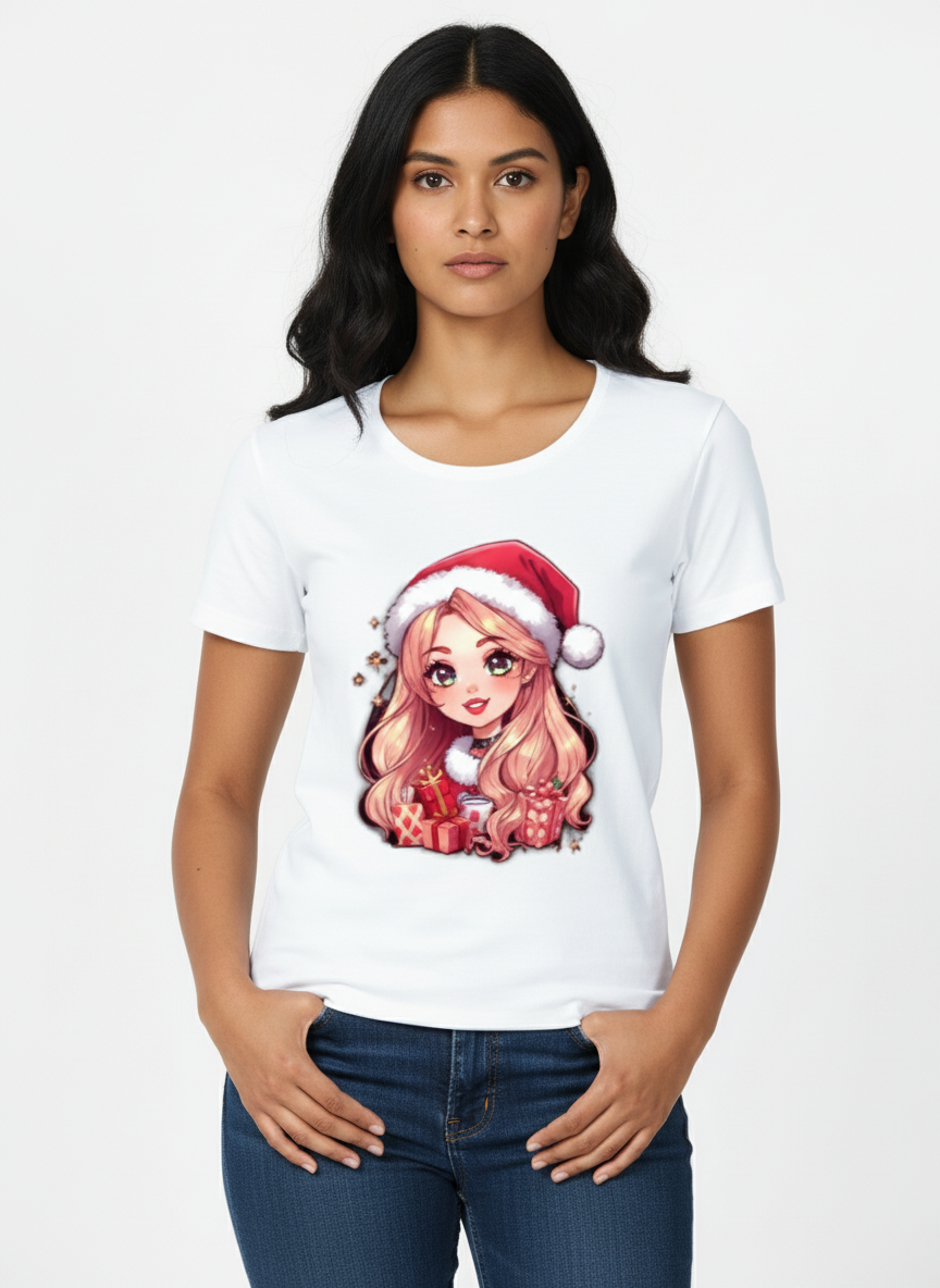 Women's Santa Girl T-Shirt